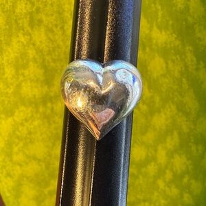 Vintage sterling silver Heart Ring